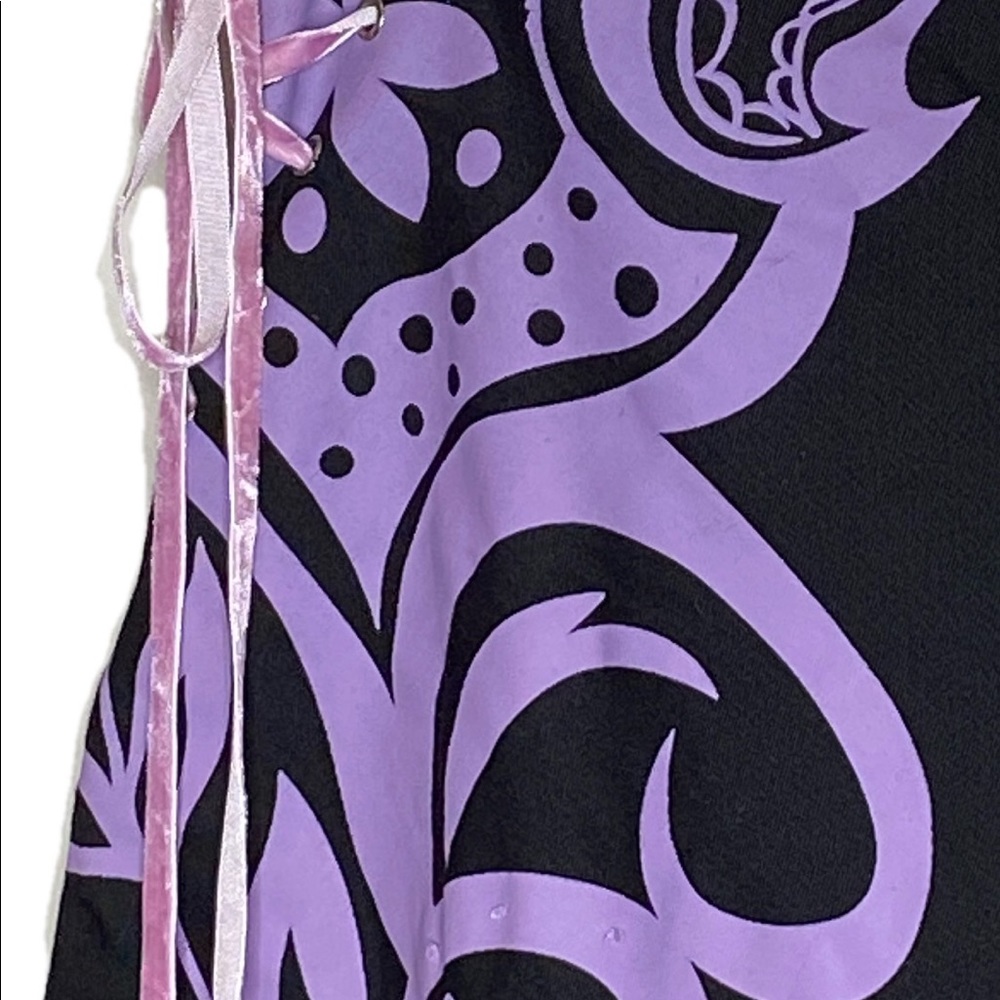 Lapis Full Black Purple Cosplay Skirt Size Large - Picture 4 of 8